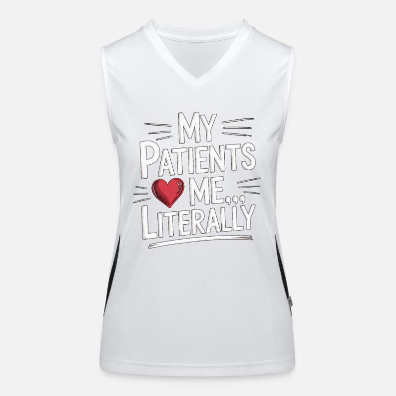 Cardiac Tech My Patients Heart Me Cath Lab Tech Funktionelles Kontrast-Tank Top für Frauen