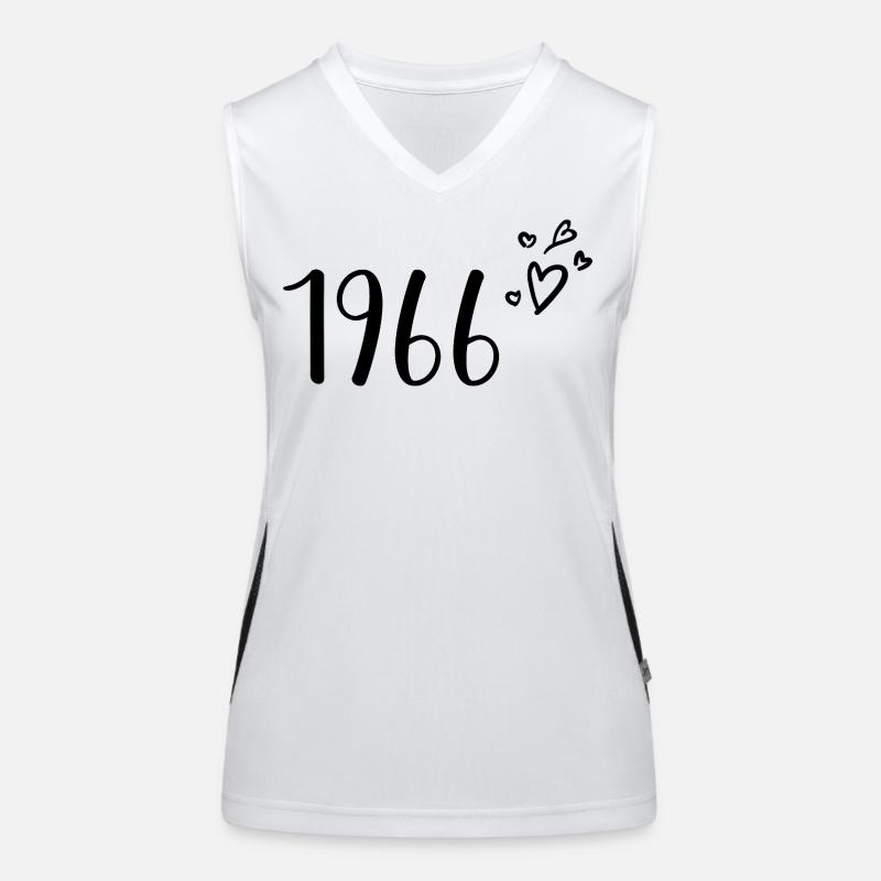 1966 Débardeur respirant contrasté Femme