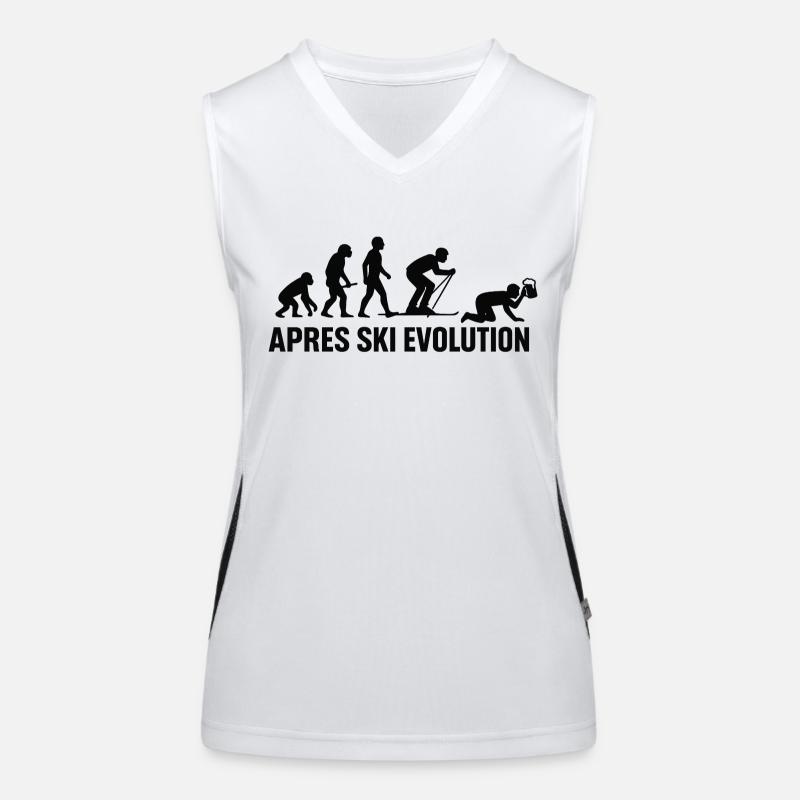 Après Ski Evolution Ski Vacances de ski Débardeur respirant contrasté Femme