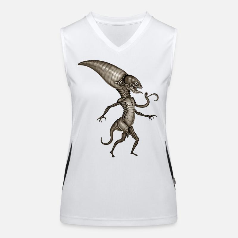 BUG #8 - dark hell Débardeur respirant contrasté Femme