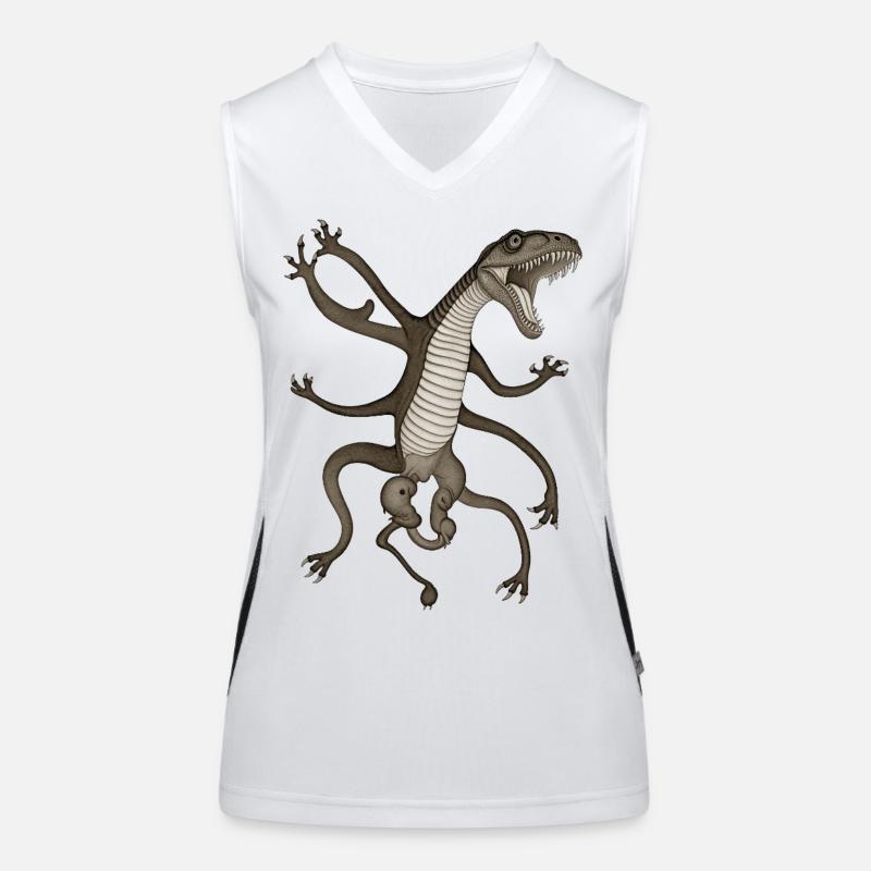 BUG #11 - dark hell Débardeur respirant contrasté Femme