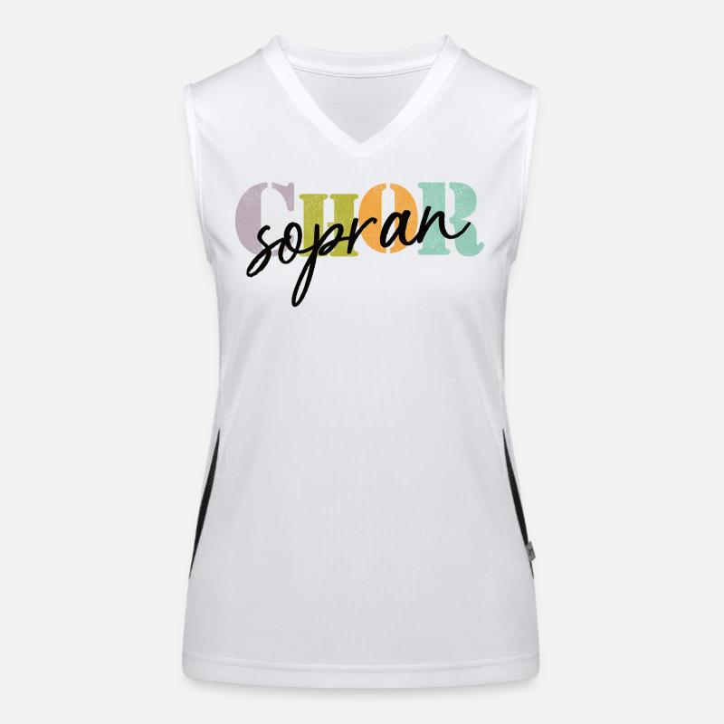 Choir Soprano Women's Functional Contrast Tank Top