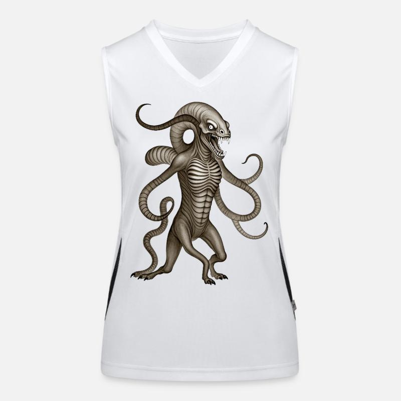 BUG #7 - dark hell Débardeur respirant contrasté Femme