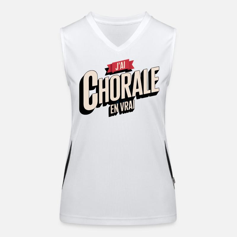 I Chorale En vrie Women's Functional Contrast Tank Top