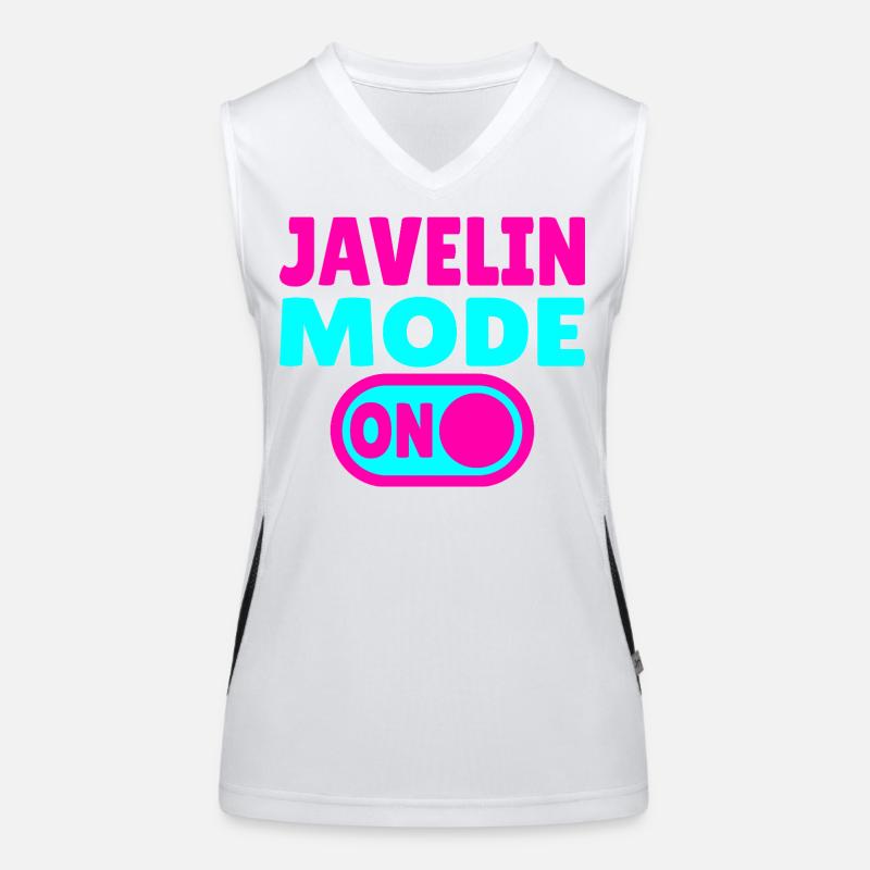 Mode Javelot ACTIVÉ - Lancer de Javelot Débardeur respirant contrasté Femme