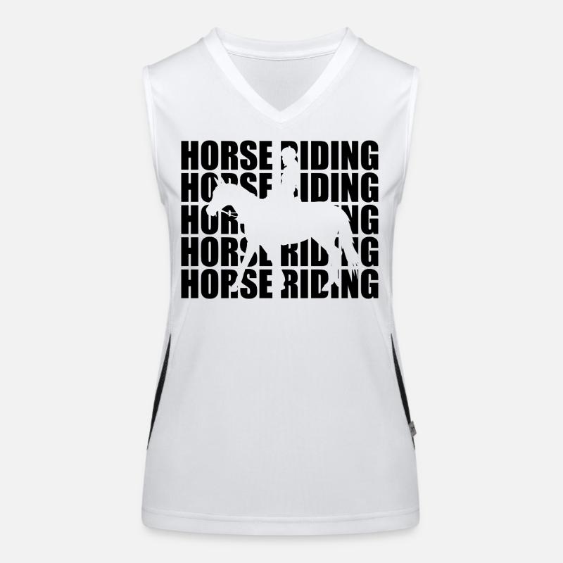 Fun riding Women's Functional Contrast Tank Top