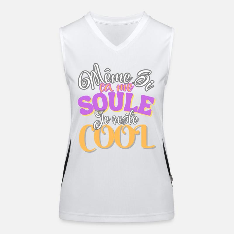 Even if it makes me feel better, I'm still cool Women's Functional Contrast Tank Top