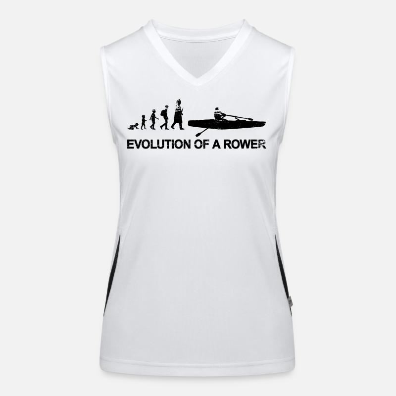 Ruderer Evolution Funktionelles Kontrast-Tank Top für Frauen