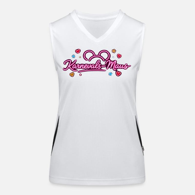 Carnival Mouse Carnival Outfit Cute Women's Functional Contrast Tank Top