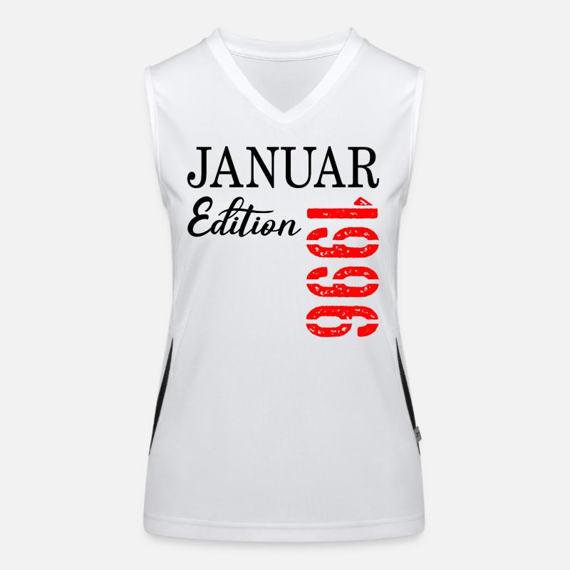 31. Geburtstag - Januar 1996 Funktionelles Kontrast-Tank Top für Frauen