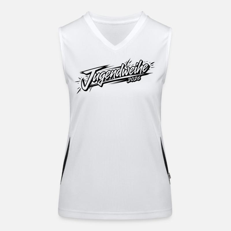 Jugendweihe 2026 Funktionelles Kontrast-Tank Top für Frauen