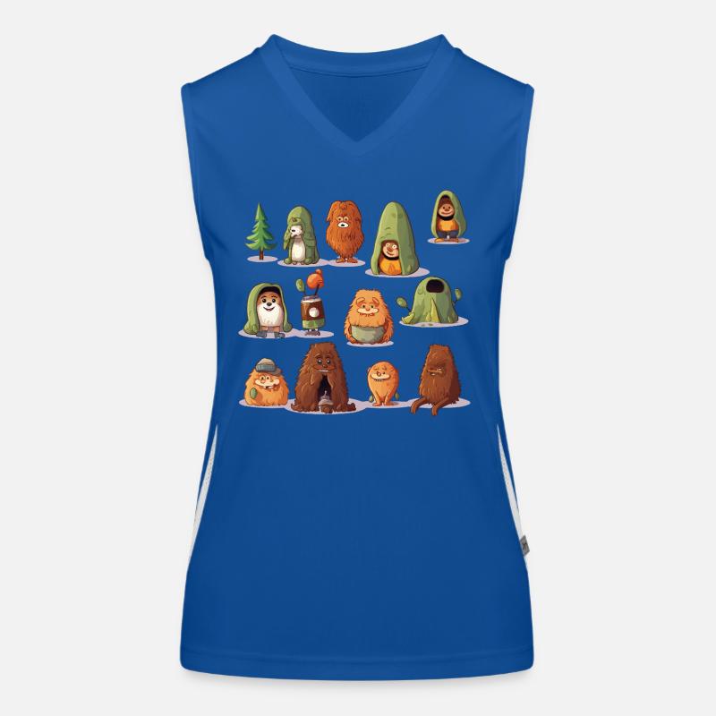 WaldYeti Cuddle Worlds Women's Functional Contrast Tank Top
