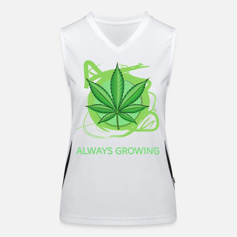 Always Growing Women's Functional Contrast Tank Top