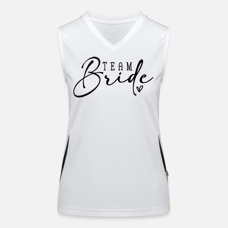 Team Bride Women's Functional Contrast Tank Top