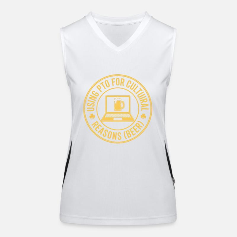 La Saint-Patrick Débardeur respirant contrasté Femme