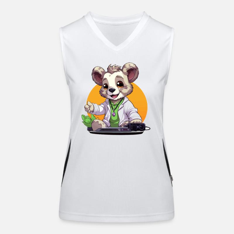 Tech-Koala Creator in retro look Women's Functional Contrast Tank Top