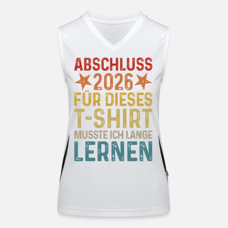 Graduation 2026 I had to study for a long time for T-shirt Women's Functional Contrast Tank Top