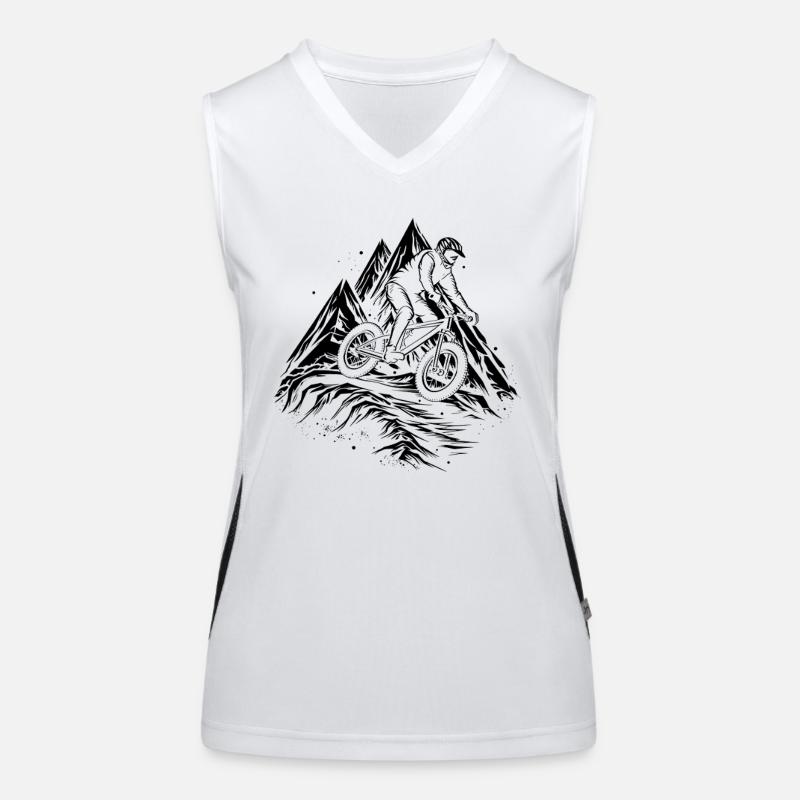 Mountain biking Women's Functional Contrast Tank Top