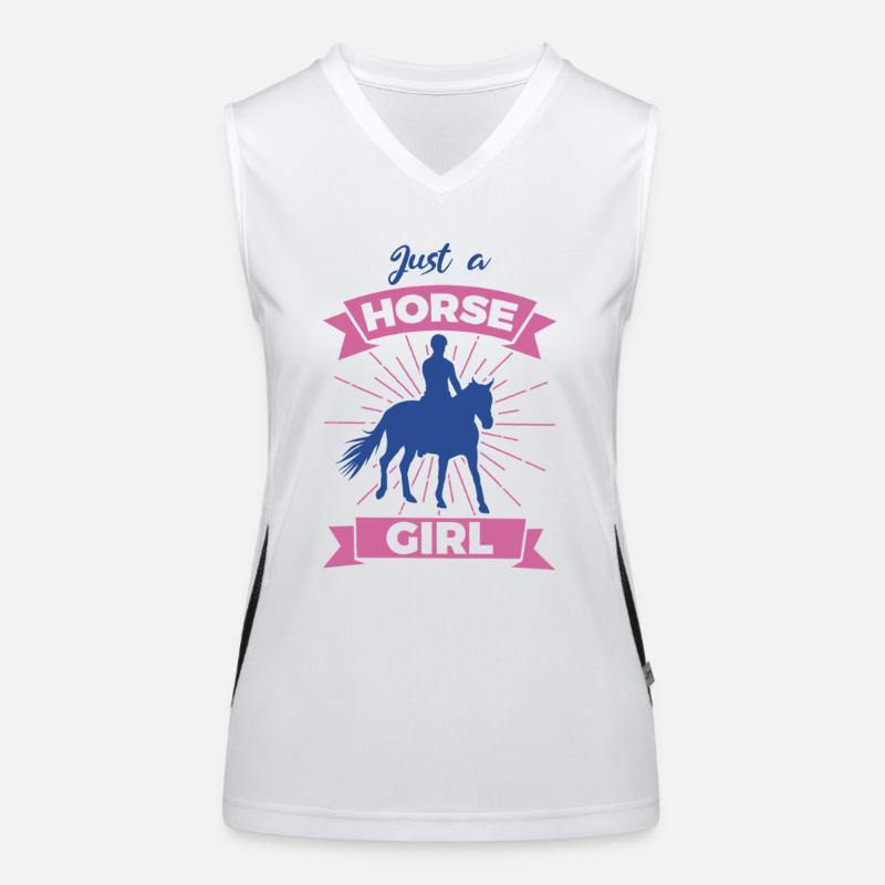 Cavalier Débardeur respirant contrasté Femme