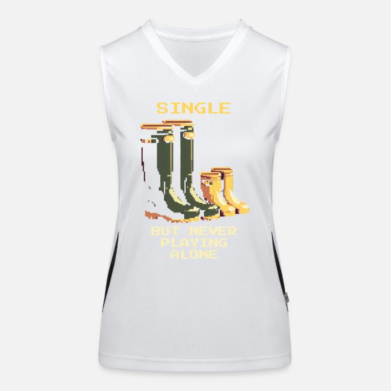 Single, but never alone | Single parent Women's Functional Contrast Tank Top