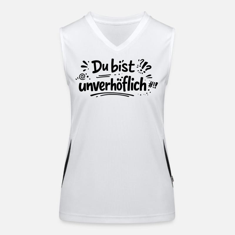 Unverhöflich Funktionelles Kontrast-Tank Top für Frauen