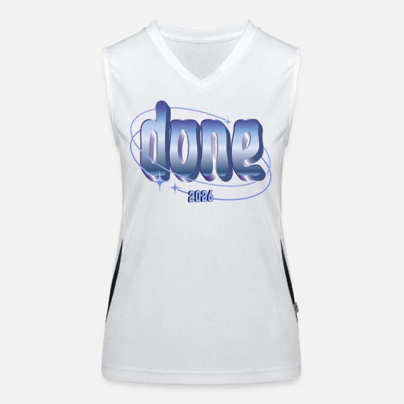 Done 2026 Orbit Design Funktionelles Kontrast-Tank Top für Frauen