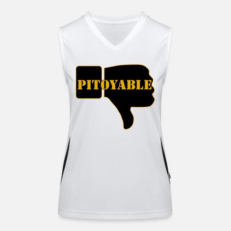 PITIFUL Women's Functional Contrast Tank Top