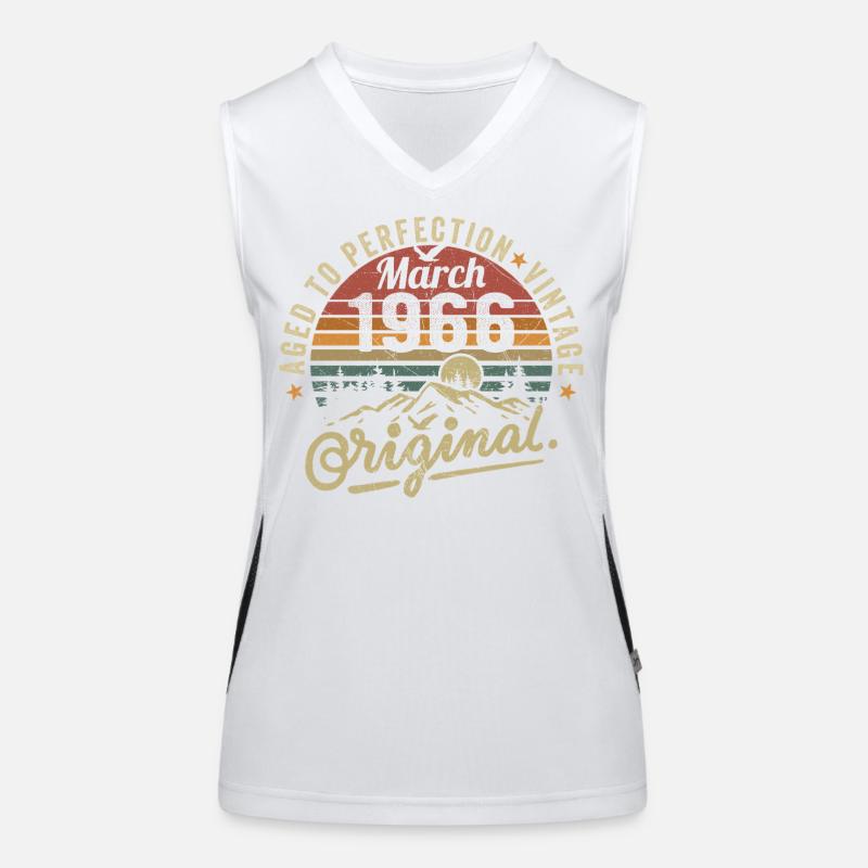 March 1966 Women's Functional Contrast Tank Top