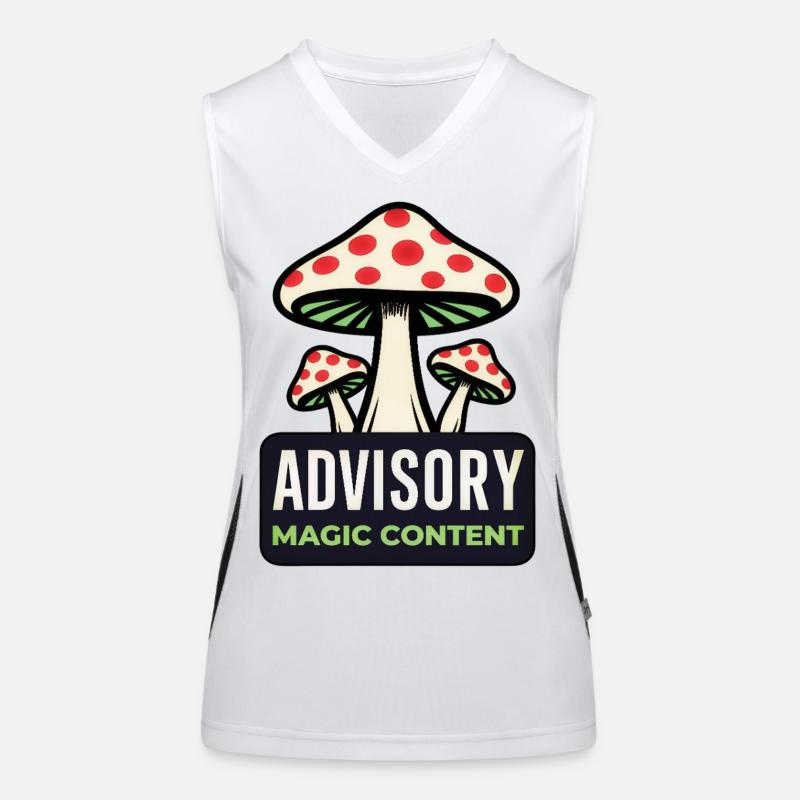 UNREALITY CONTENT - freedom & rights Débardeur respirant contrasté Femme