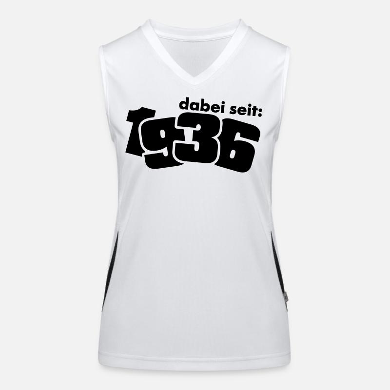 Dabei seit 1936 Funktionelles Kontrast-Tank Top für Frauen