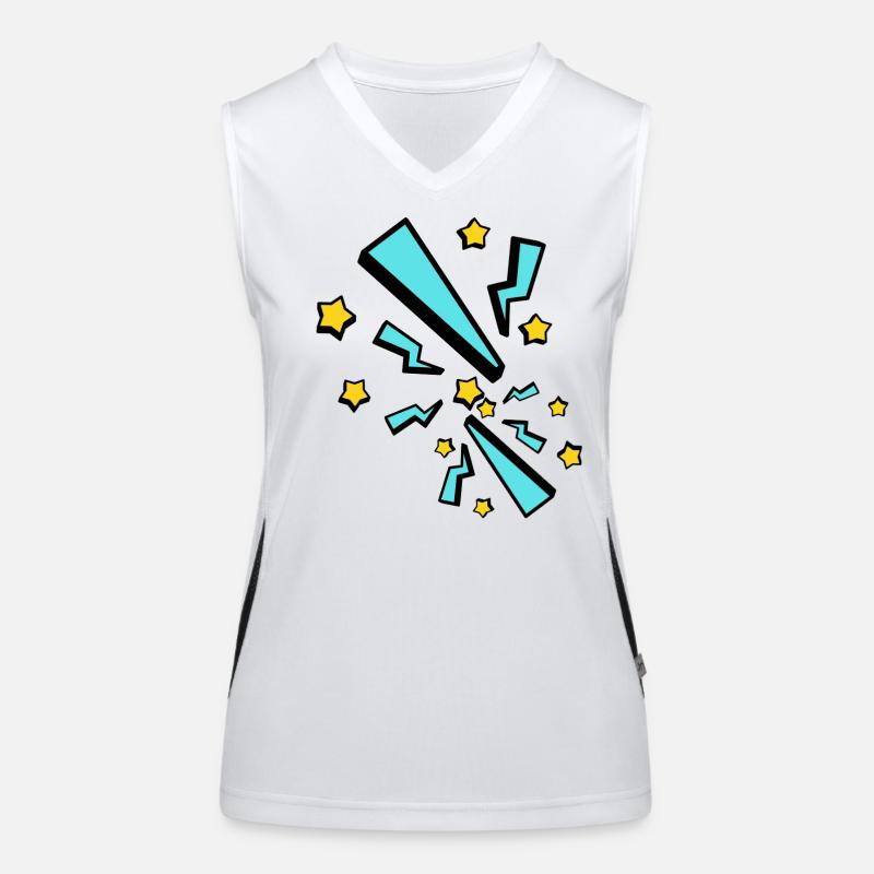 lightning bolt Women's Functional Contrast Tank Top