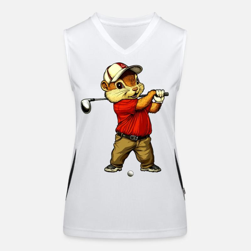 Chipmunk Golf Women's Functional Contrast Tank Top