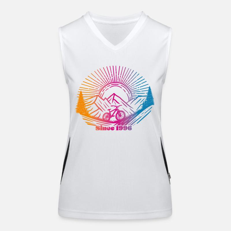 Since 1996 Funktionelles Kontrast-Tank Top für Frauen