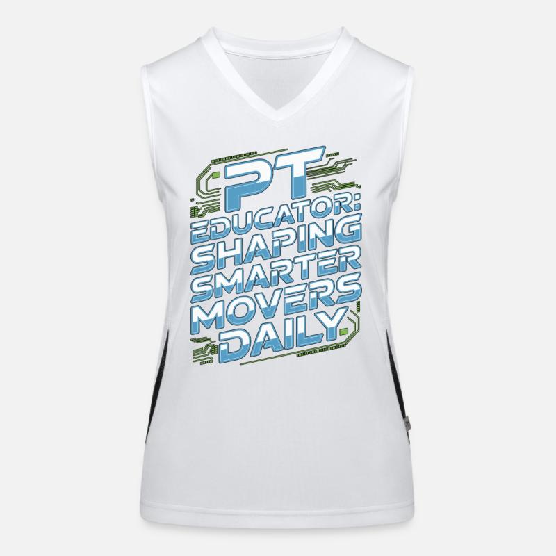 PT Educator Shaping Smarter Movers PT Instructor Funktionelles Kontrast-Tank Top für Frauen