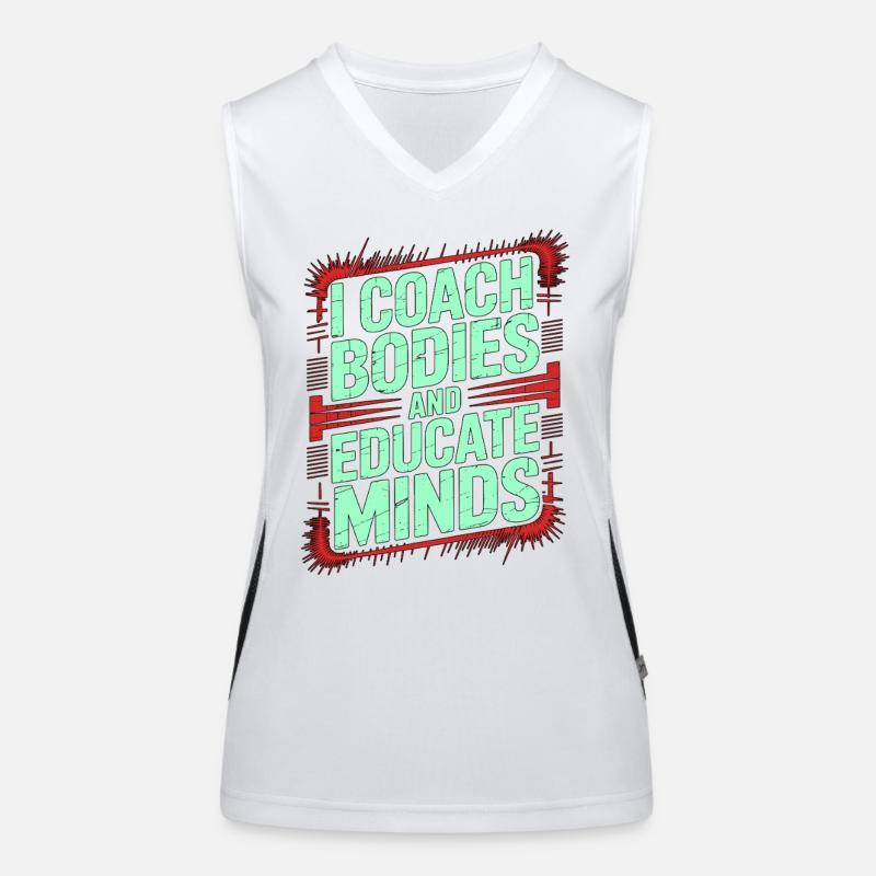 PT Educator I Coach Bodies And Movement Therapy Funktionelles Kontrast-Tank Top für Frauen