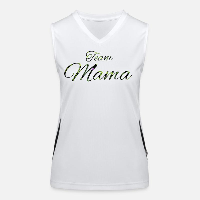 Bonne Année Grüne Blätter Script Funktionelles Kontrast-Tank Top für Frauen