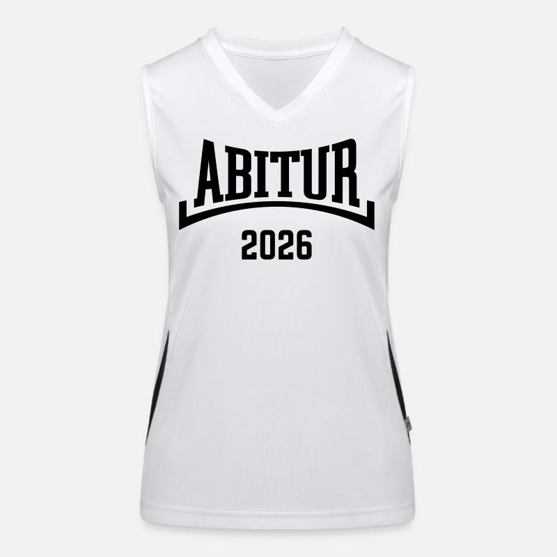 Abitur 2026 (Abiturient / Abi 26 / Konkav / B) Women's Functional Contrast Tank Top