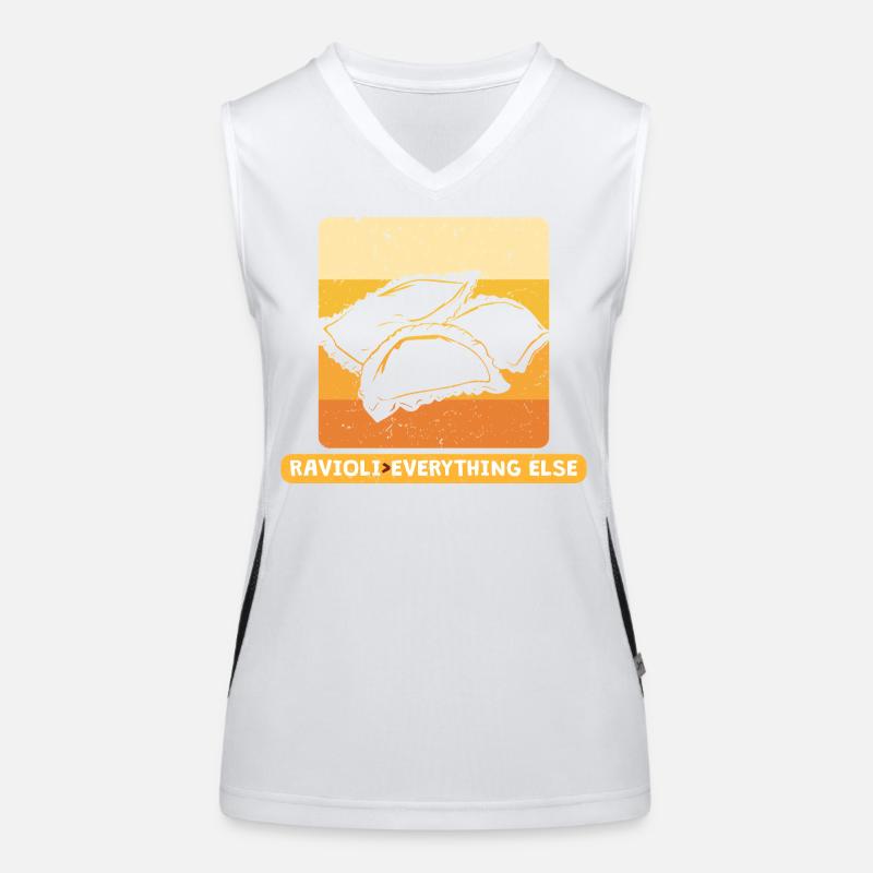 Ravioli > Over Everthing Else Funktionelles Kontrast-Tank Top für Frauen