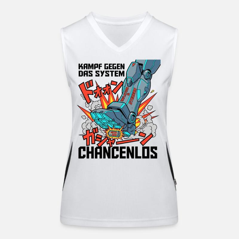 Kampf_Gegen_Das_System Women's Functional Contrast Tank Top