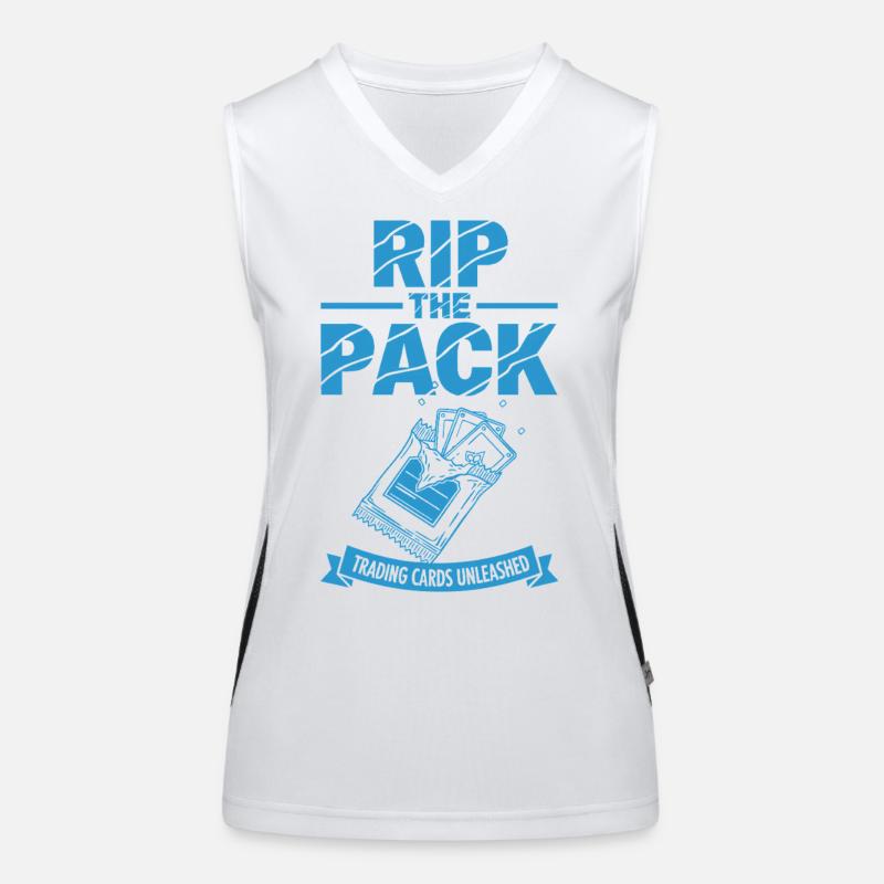Rip The Pack Trading Cards Unleashed Booster Pack Funktionelles Kontrast-Tank Top für Frauen
