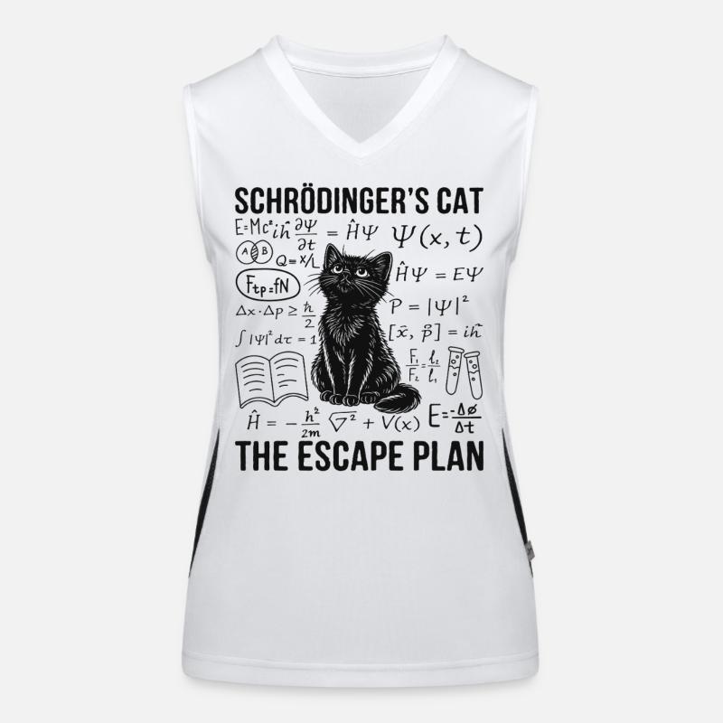 Le Chat de Schrödinger L’évasion Débardeur respirant contrasté Femme