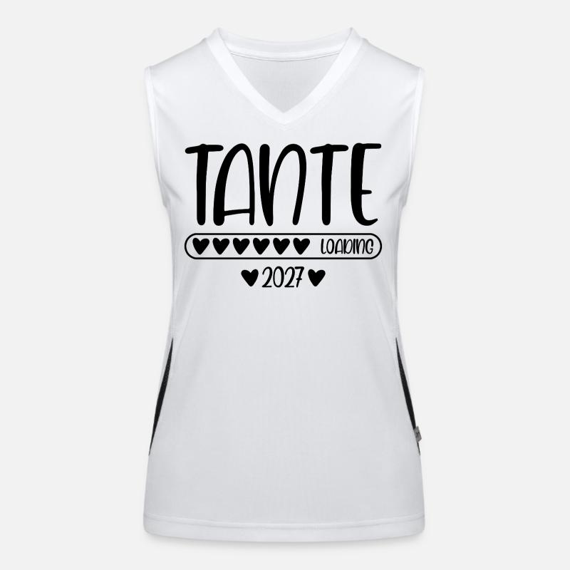 Aunt 2027 loading Women's Functional Contrast Tank Top