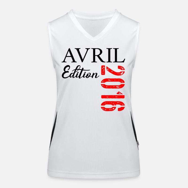 11. Jubiläum, April 2016 Funktionelles Kontrast-Tank Top für Frauen