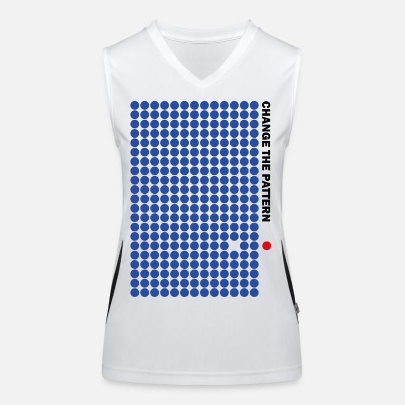 CHANGE THE PATTERN Women's Functional Contrast Tank Top