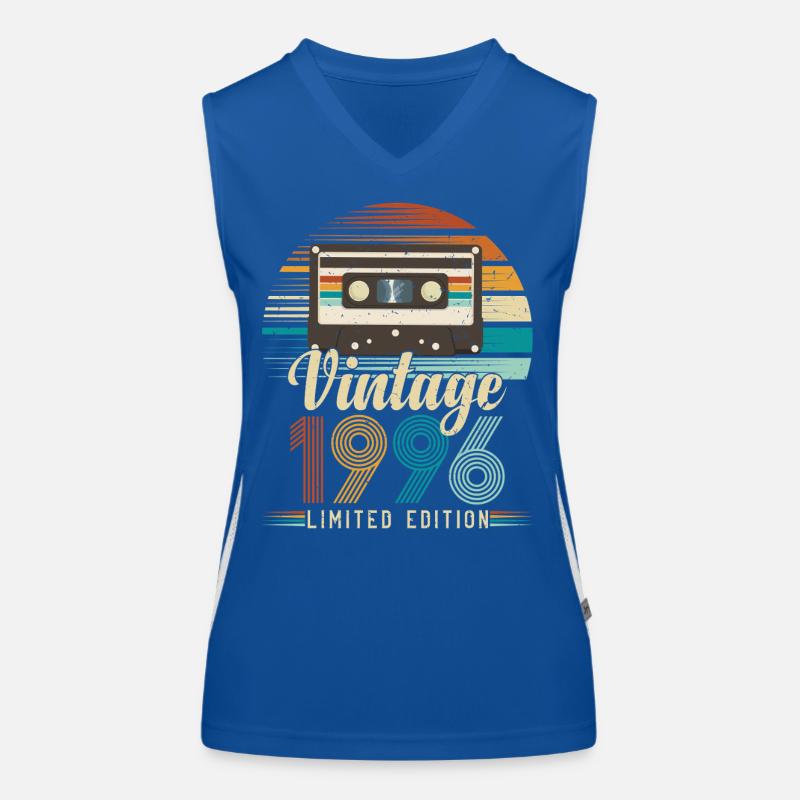 30-jähriges Jubiläum 1996 Geburtstagsgeschenk Funktionelles Kontrast-Tank Top für Frauen