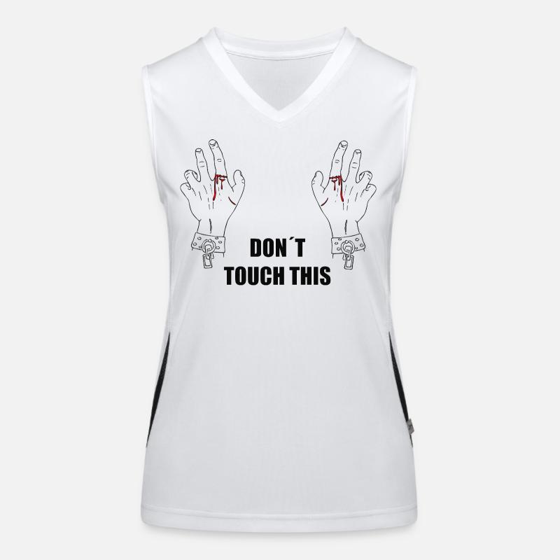 Don ́t touch this Women's Functional Contrast Tank Top