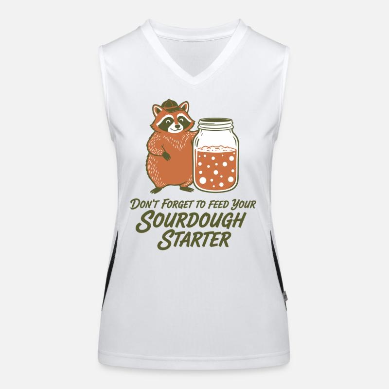 sourdough Bread Baking Baker Sourdough Starter Era Funktionelles Kontrast-Tank Top für Frauen