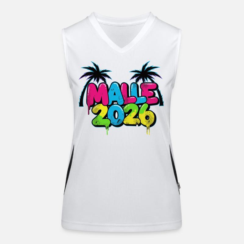 Fête Malle 2026 Débardeur respirant contrasté Femme