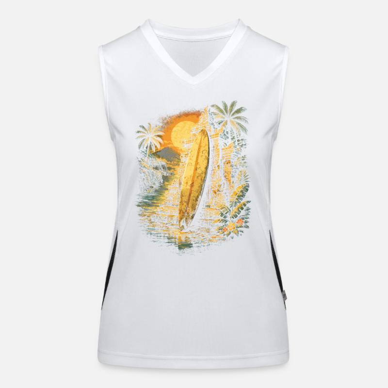 Bali Tour Women's Functional Contrast Tank Top