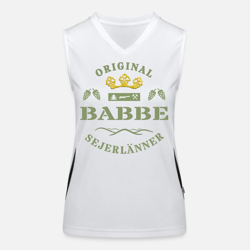 Sejerlaenner Babbe Siegerländer Sire Siegerland Débardeur respirant contrasté Femme